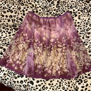 Worthington floral knee-length skirt 💕